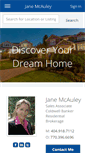 Mobile Screenshot of janemcauley.com